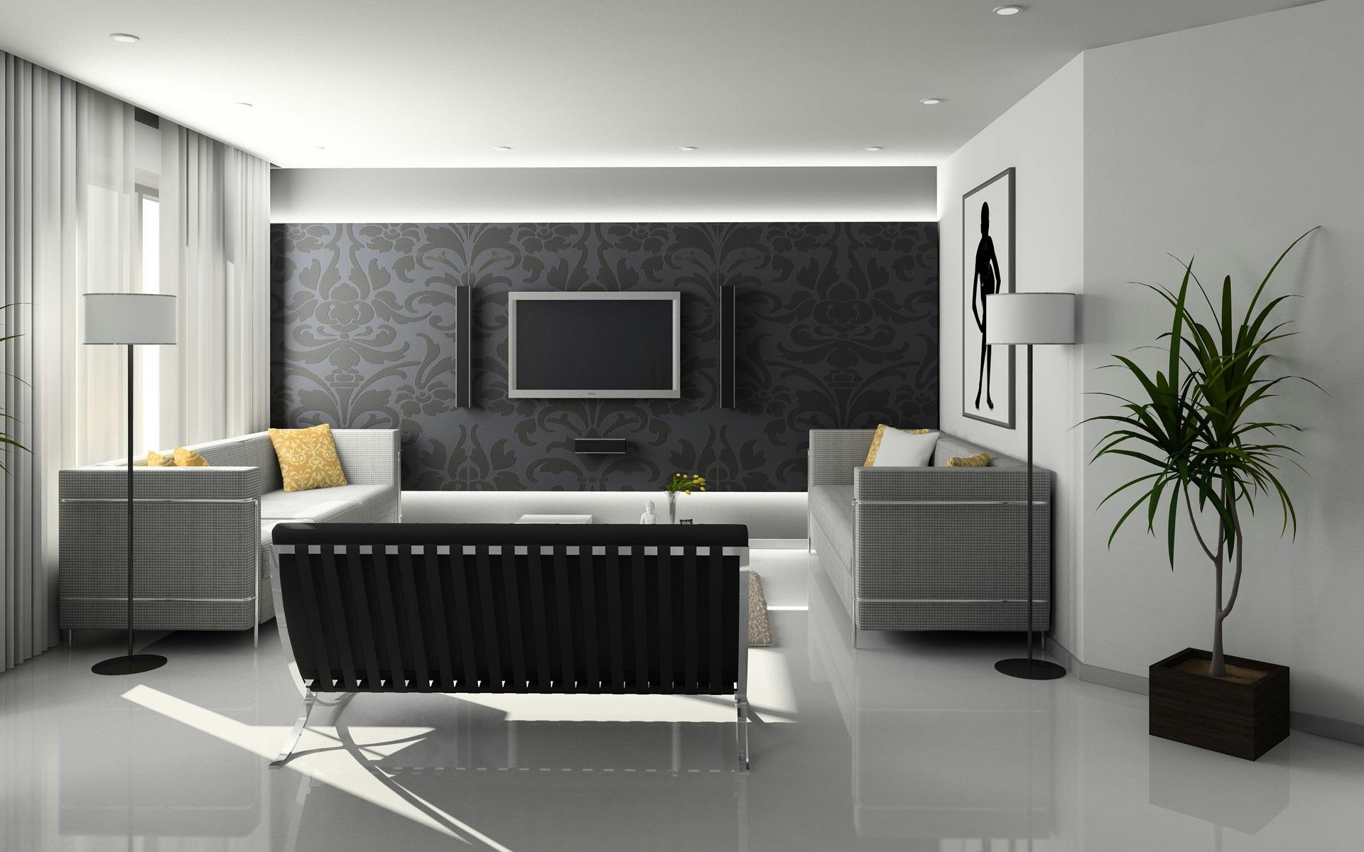 Modern Interior Background
