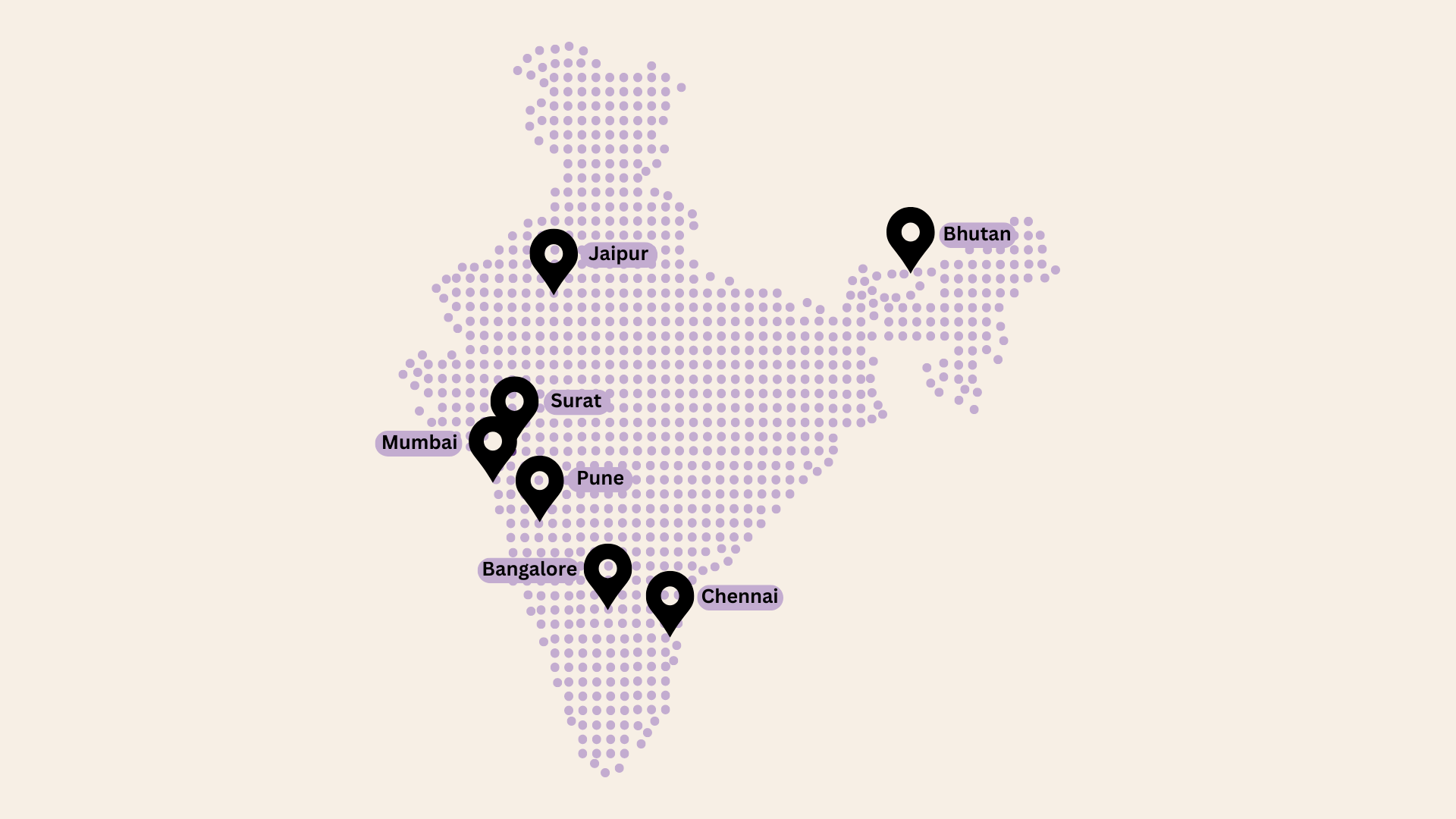 Our Network Across India